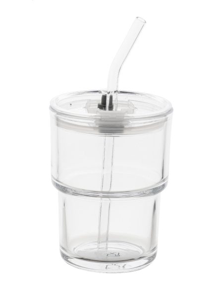Hrnek cestovní skleněný Glassip