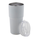 Termokelímek dvoustěnný Streaky Tall bílá