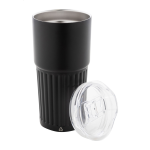 Termokelímek dvoustěnný Streaky Tall černá
