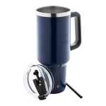 Termohrnek vakuově izolovaný 1200 ml Massimus modrá tmavá