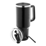 Termohrnek vakuově izolovaný 1200 ml Massimus černá