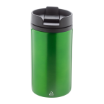 Termokelímek s PP plastem uvnitř a víčkem Cansy zelená