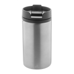 Termokelímek s PP plastem uvnitř a víčkem Cansy stříbrná