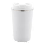 Termohrnek s víčkem na pití Indicut bílá