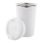 Termohrnek s víčkem na pití Indicut bílá