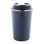 Termohrnek s víčkem na pití Indicut modrá tmavá