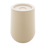 Termokelímek dvoustěnný s víčkem Peppy přírodní