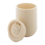 Termokelímek dvoustěnný s víčkem Peppy přírodní