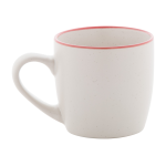 Hrnek vánoční keramický Snoflinga červená