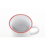 Hrnek retro pro sublimaci Woodstock Subo červená