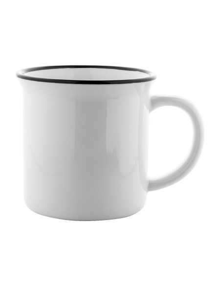 Hrnek retro pro sublimaci Woodstock Subo červená