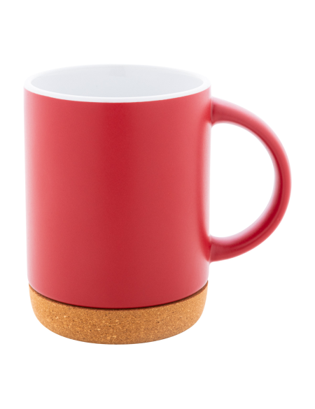 Hrnek keramický matný s korkem