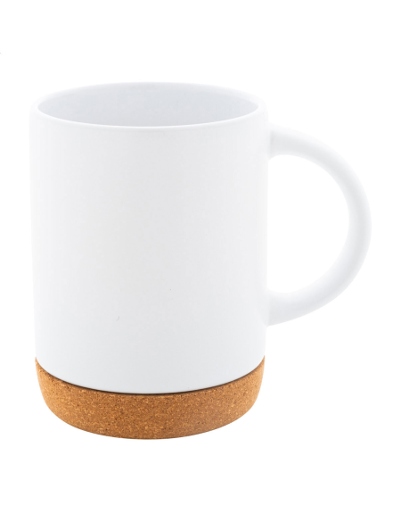 Hrnek keramický matný s korkem