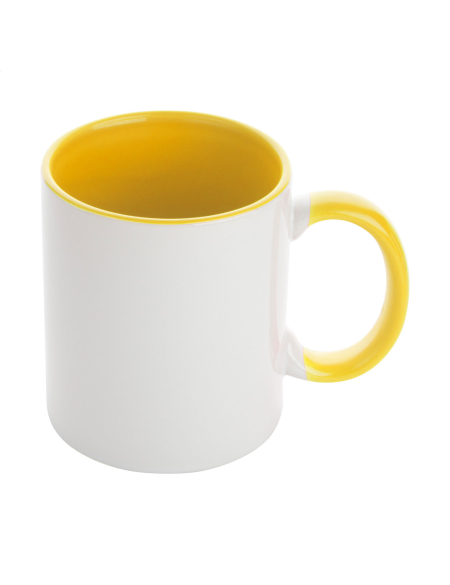 Hrnek na sublimaci s barevným ouškem