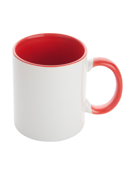 Hrnek na sublimaci s barevným ouškem