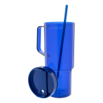 Hrnek jednostěnný cestovní Repetus modrá