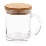 Hrnek z recykl. skla Strobba průhledná