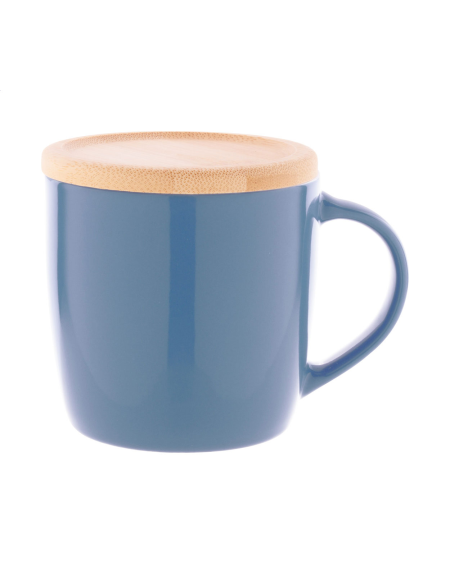 Hrnek s bambusovým podtáckem