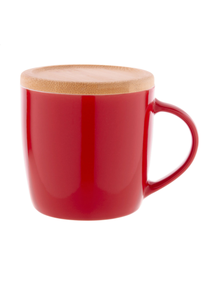 Hrnek s bambusovým podtáckem