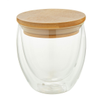 Termohrnek skleněný 300 ml Bondina S průhledná