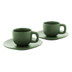 Sada šálků na espresso Caturra zelená