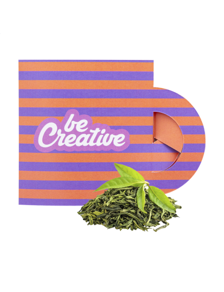 Čajový sáček na zakázku zelený čaj CreaTea Mug bílá