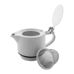 Čajová souprava stohovatelná Gongmei bílá