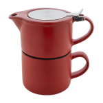 Čajová souprava stohovatelná Gongmei červená