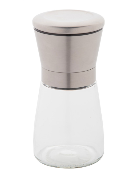 Mlýnek na sůl a pepř nerezový Semman průhledná