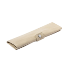 Příbory bambusové v bavlněném pouzdře Rollery přírodní