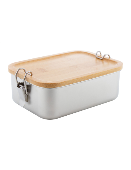 Box na jídlo Bambento stříbrná