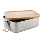 Box na jídlo Bambento stříbrná