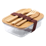 Box skleněný na jídlo Cuttata průhledná