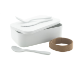 Box na jídlo z PLA plastu Planche bílá