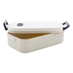 Box na jídlo se silikonovým ventilem Steamo přírodní