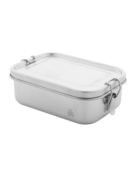 Box na jídlo nerezové Risaiku stříbrná