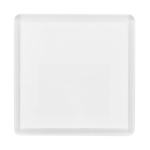 Magnet na ledničku čtvercový akrylový PrintMag Square bílá