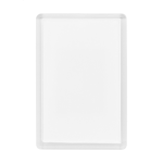 Magnet na ledničku obdélníkový akrylový PrintMag Rect bílá
