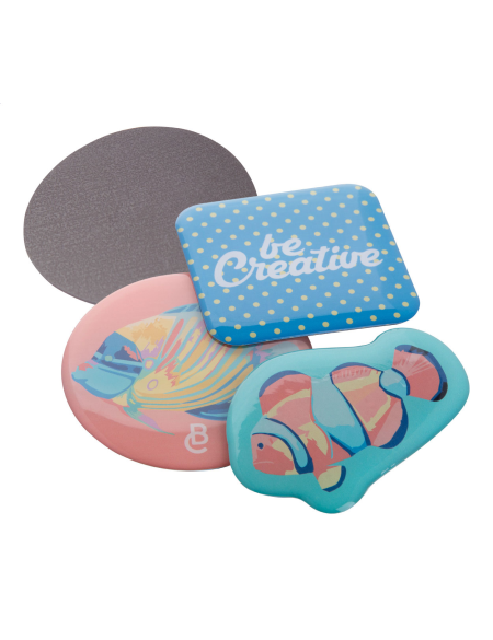 Magnet epoxy na lednici s vlastním designem a tvarem EpoFridgy bílá