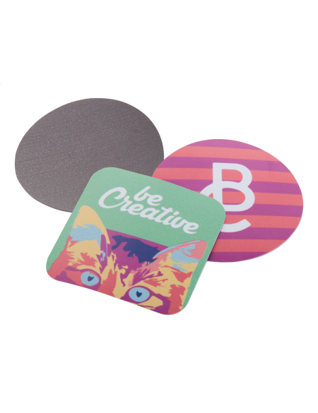 Magnet na lednici s vlastním designem a tvarem Fridgy bílá