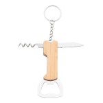 Přívěšek na klíče s otvírákem na láhve Sukubo Mini přírodní