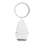 Přívěšek na klíče s otvírákem na láhve Kapka stříbrná