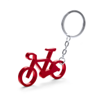 Přívěšek na klíče kolo s otvírákem Bianx červená