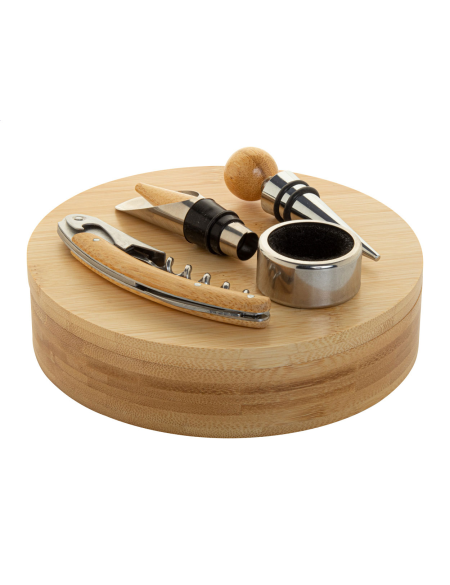 Sada na víno v kulaté krabičce