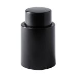Zátka na láhev z plastu Vakux černá