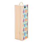 Krabička dárková dřevěná na víno VinoBox přírodní