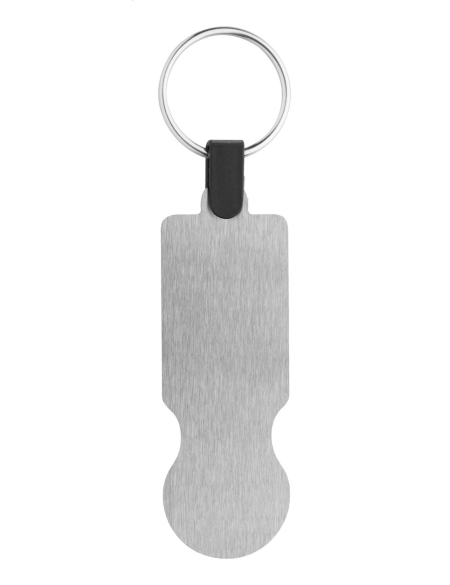 Přívěšek na klíče s mincí do vozíku