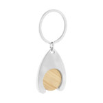 Přívěšek na klíče z RPU se žetonem na vozíku Zoinc