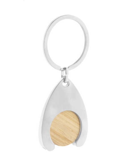 Přívěšek na klíče z RPU se žetonem na vozíku Zoinc