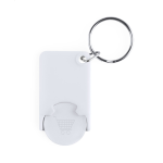 Přívěšek plastový se žetonem Trolex bílá